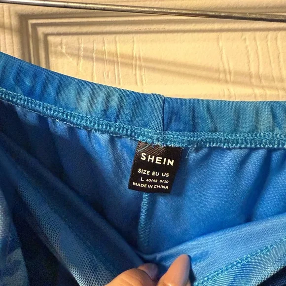 Blue Tie-Dye Women's Set - Picture 3 of 4